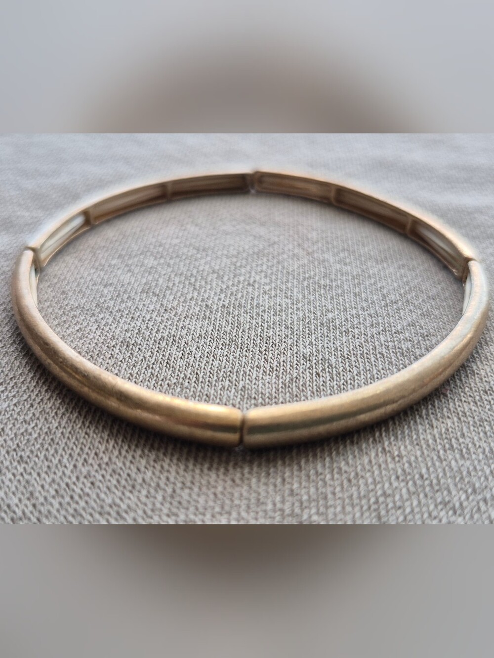 Gold-Tone Stretch Bangle Bracelet